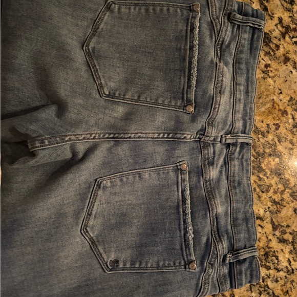 Rockin' C Women's Blue Flare Jeans - Picture 3 of 5